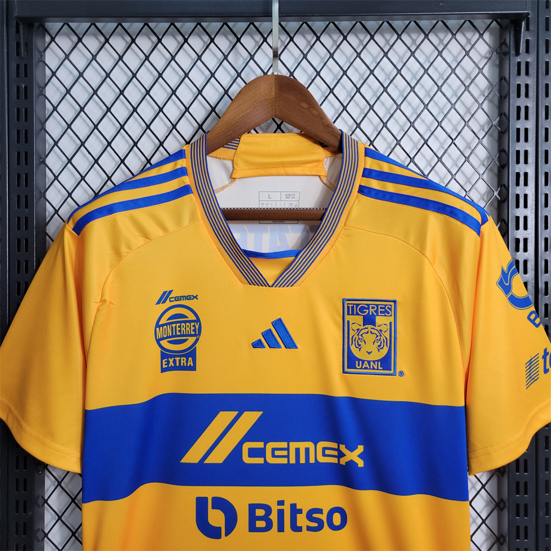 Tigres UANL 23-24 Home Stadium Jersey - Fans Version - UnitedFutballJersey