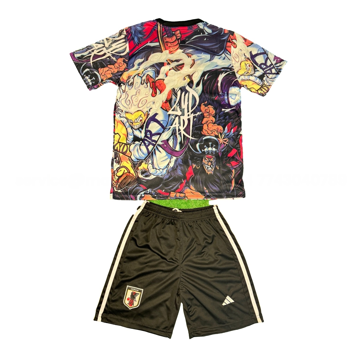 Japan 25-26 Luffy And Nika Special Kids Kit - UnitedFutballJersey