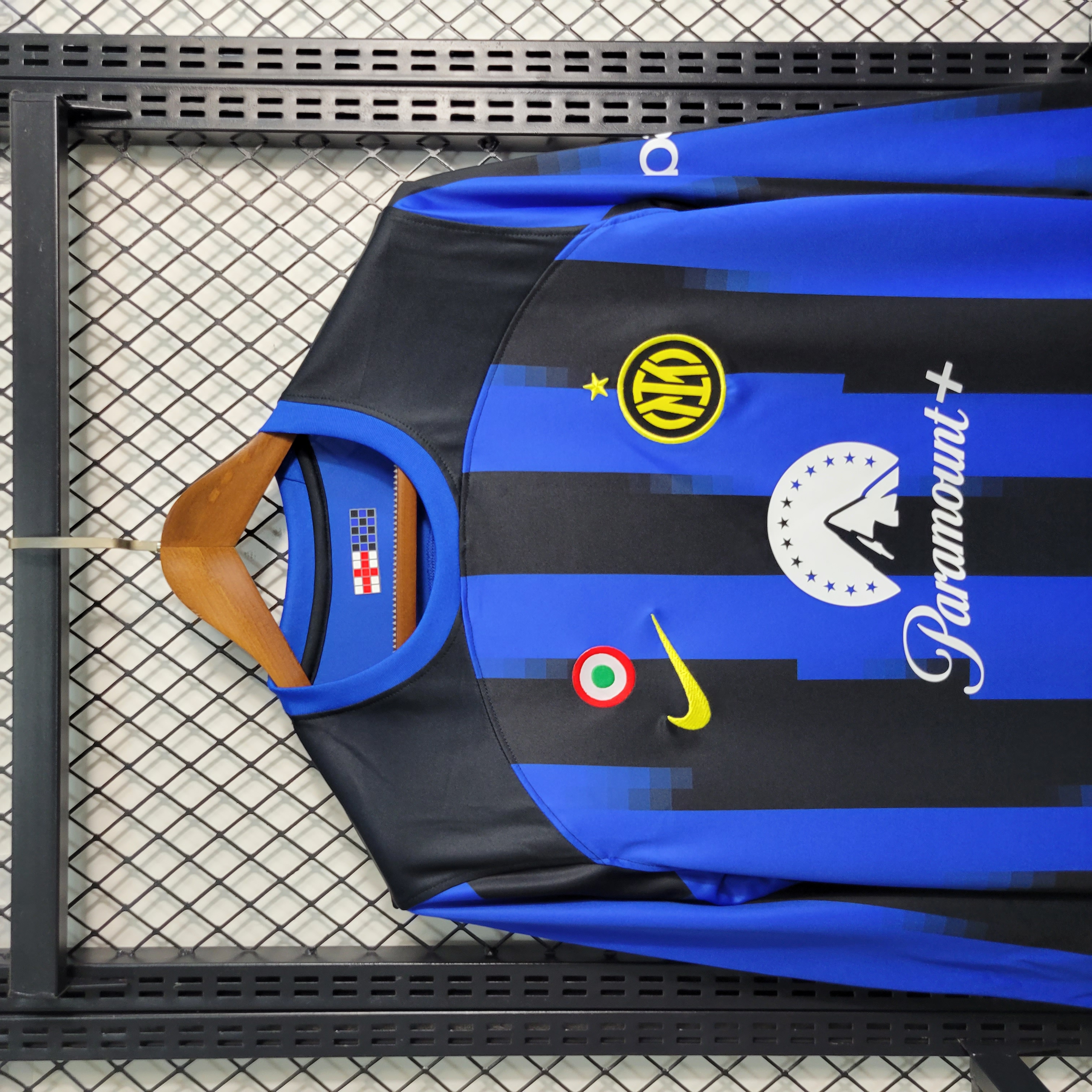 Inter Milan 23-24 Home Long Sleeve Jersey - Fans Version - UnitedFutballJersey