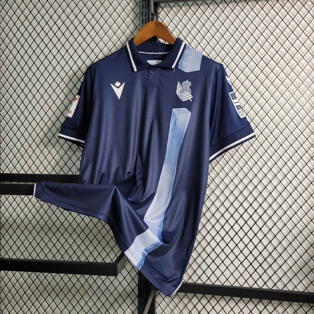 Real Sociedad 23-24 Away Stadium Jersey - Fans Version - UnitedFutballJersey