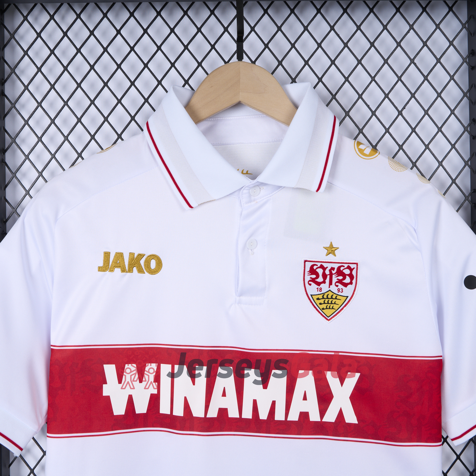 VfB Stuttgart 24-25 European Home Jersey - Fans Version - UnitedFutballJersey