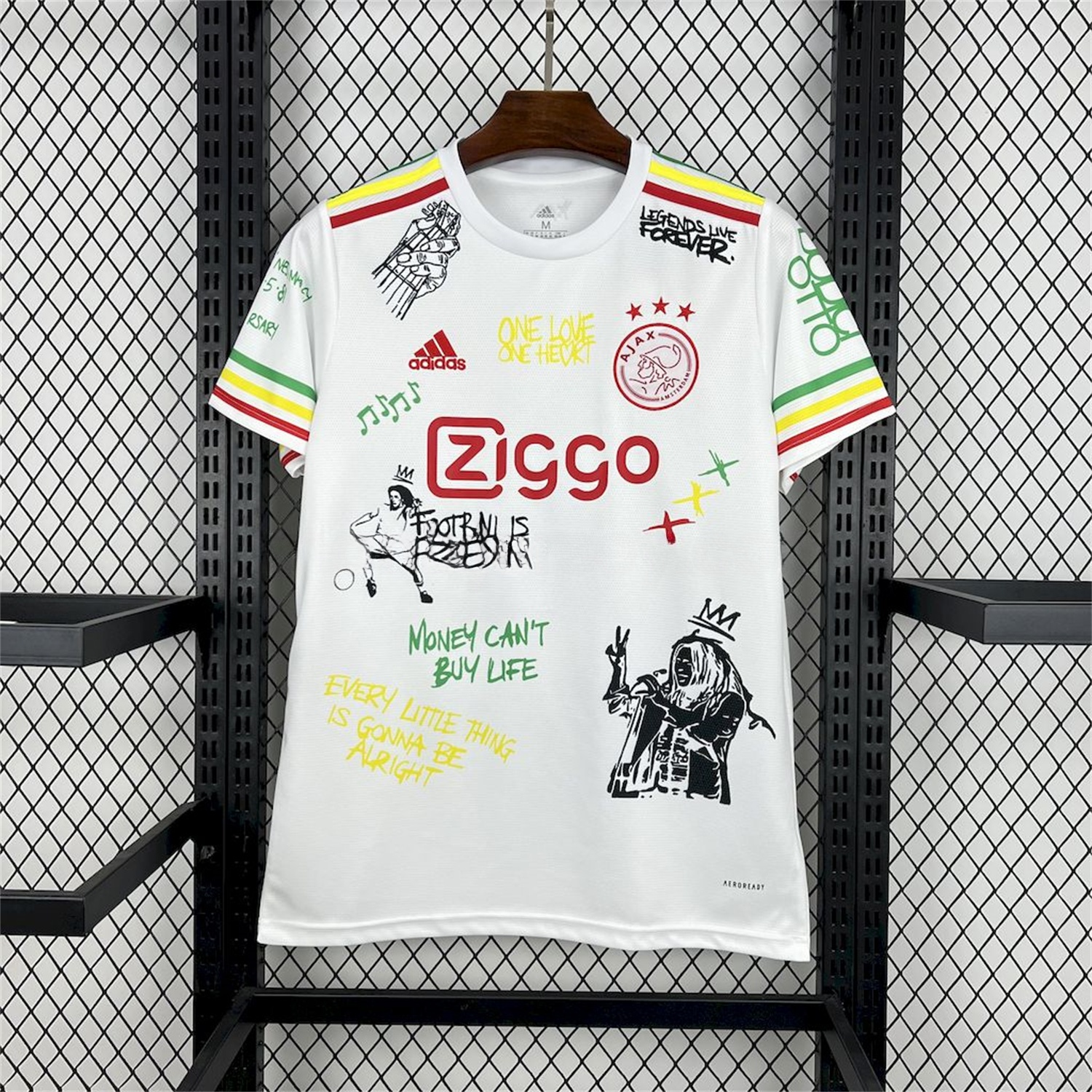 Ajax x B-O-B Marly 2025-26 40th Special Edition Jersey - Fans Version - UnitedFutballJersey