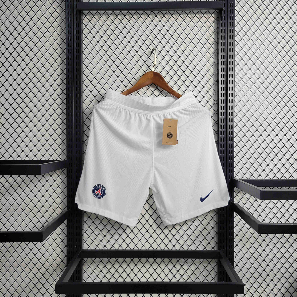 Paris Saint Germain PSG 23-24 White Shorts - Player Version - UnitedFutballJersey