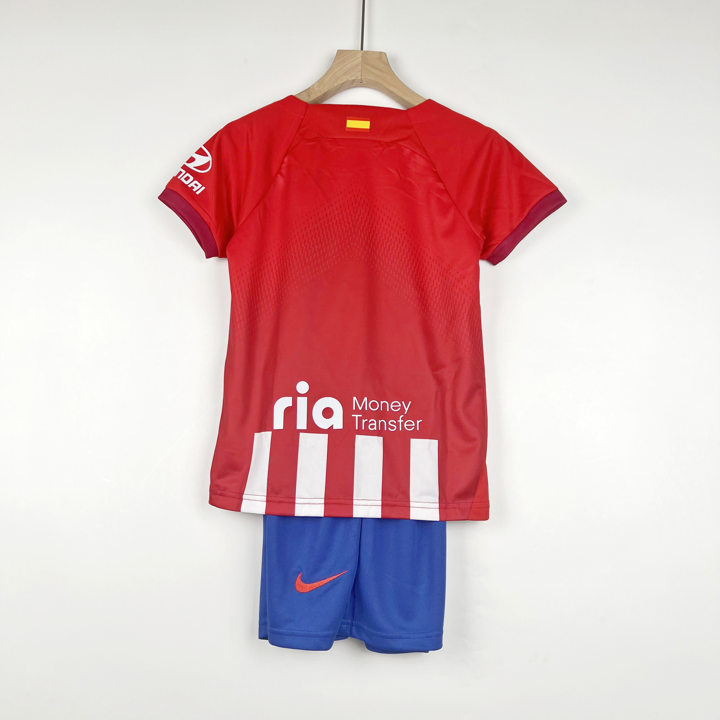 Atletico Madrid 23-24 Home Kids Kit - UnitedFutballJersey