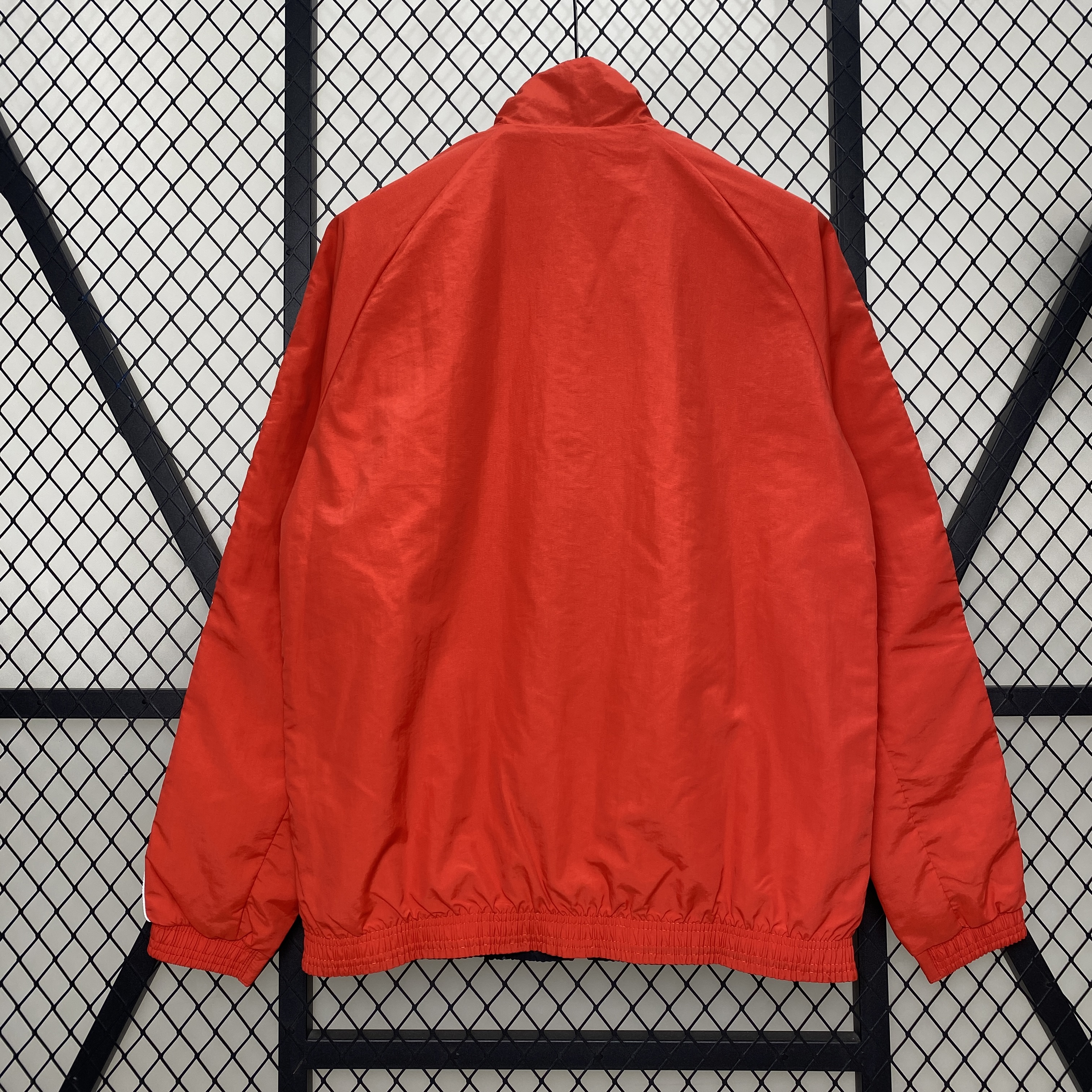 Manchester United 24-25 Double Sided Reversible Windbreaker - Home & Away Jersey Style - UnitedFutballJersey
