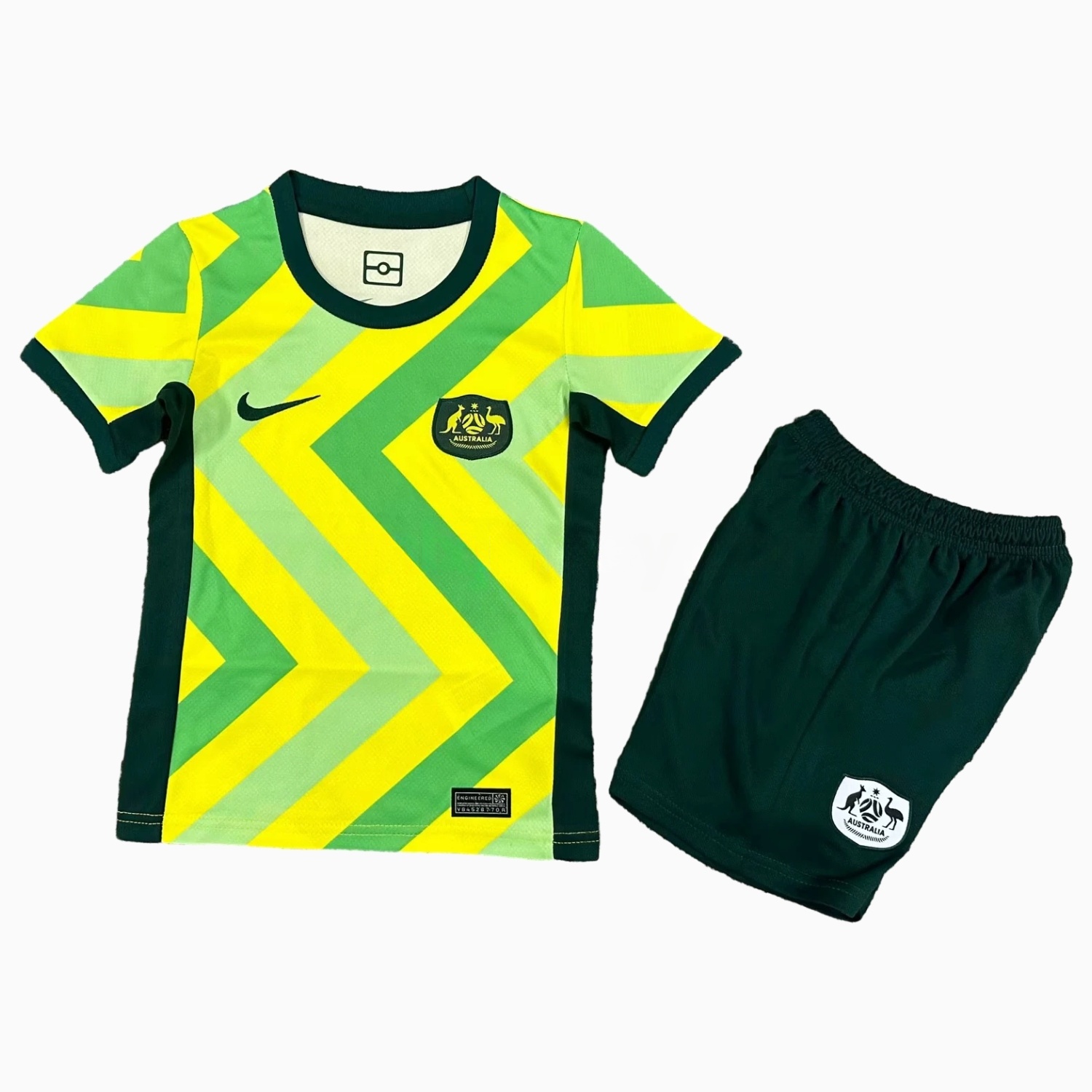 Australia 25-26 Home Kids Kit - UnitedFutballJersey