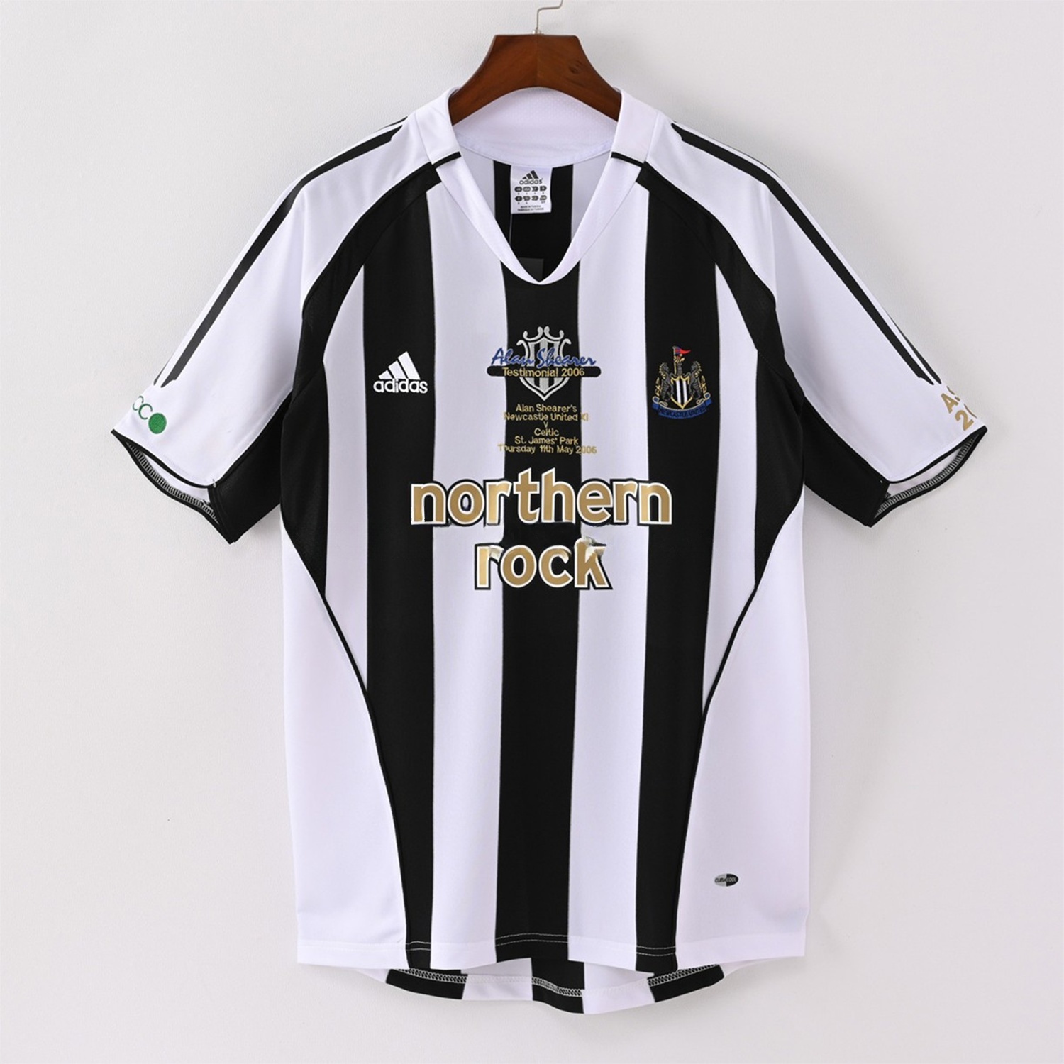 Retro Newcastle United 2006 Alan Shearer Testimonial Home Jersey - UnitedFutballJersey