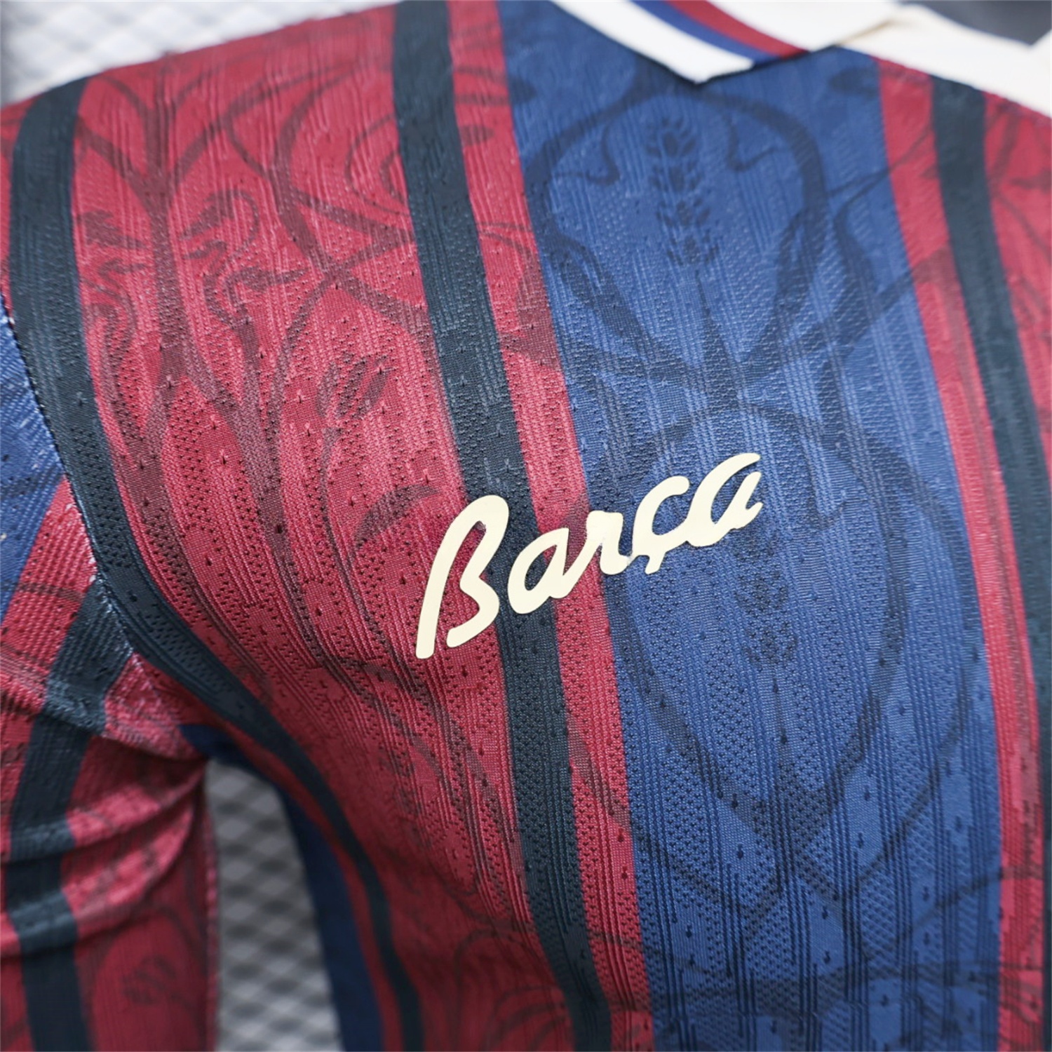 B.A.R.S.A 25-26 125th Anniversary Throwback Long Sleeves Jersey - Player Version - UnitedFutballJersey