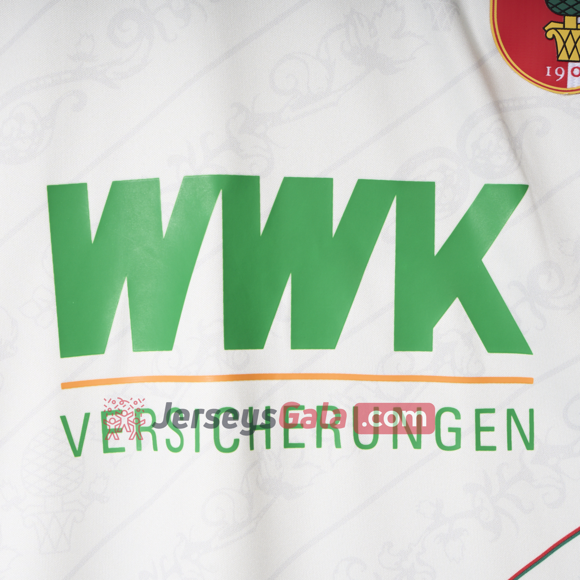 FC Augsburg 24-25 Home Jersey - Fans Version - UnitedFutballJersey