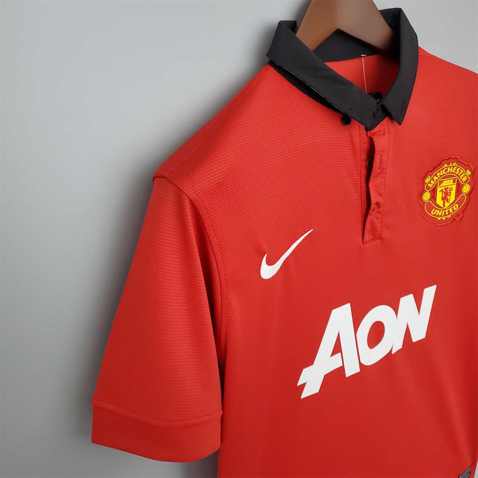 Manchester United Retro 13-14 Home Stadium Jersey - UnitedFutballJersey