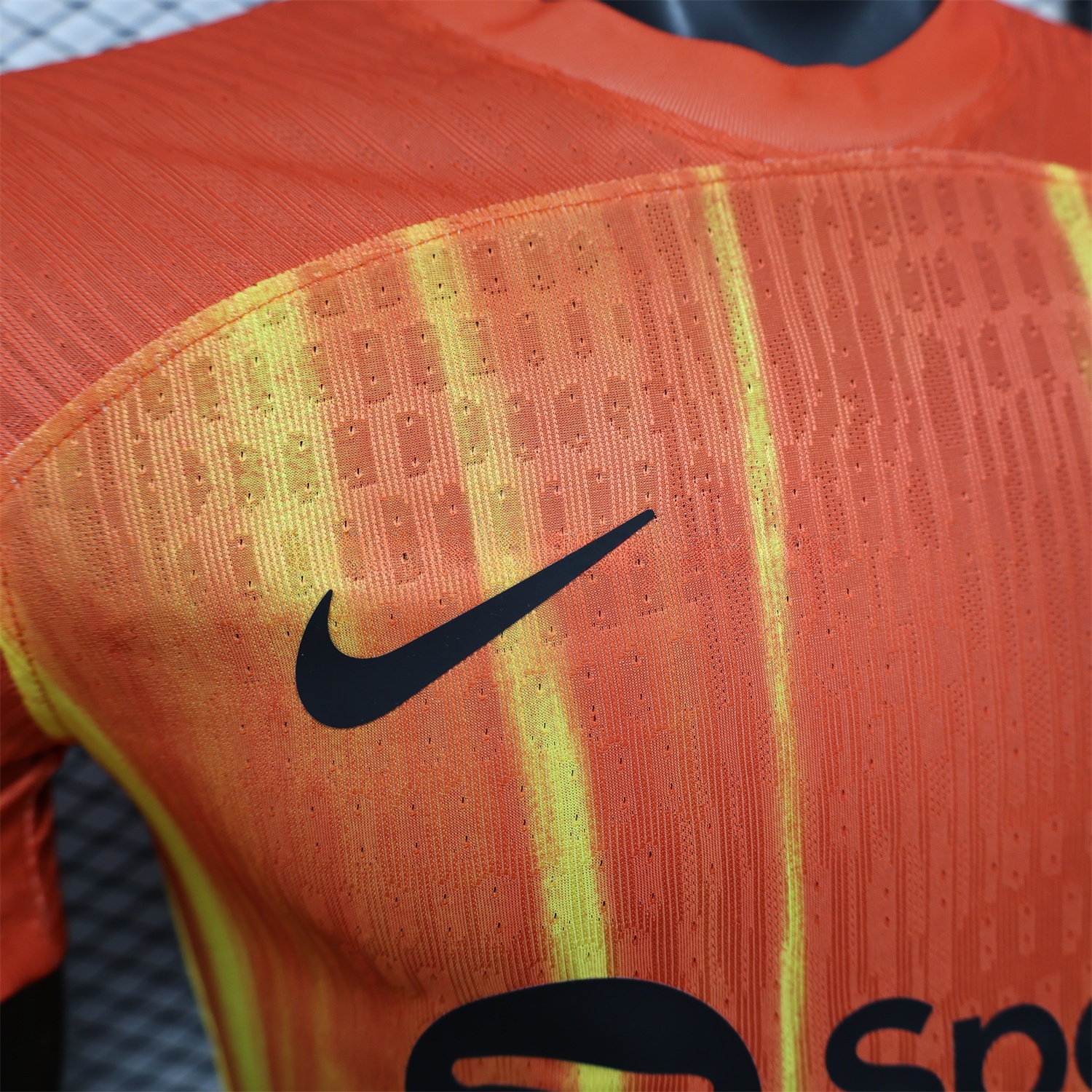 Barcelona 25-26 Spotify Orange & Yellow Special Jersey - Player Version - UnitedFutballJersey