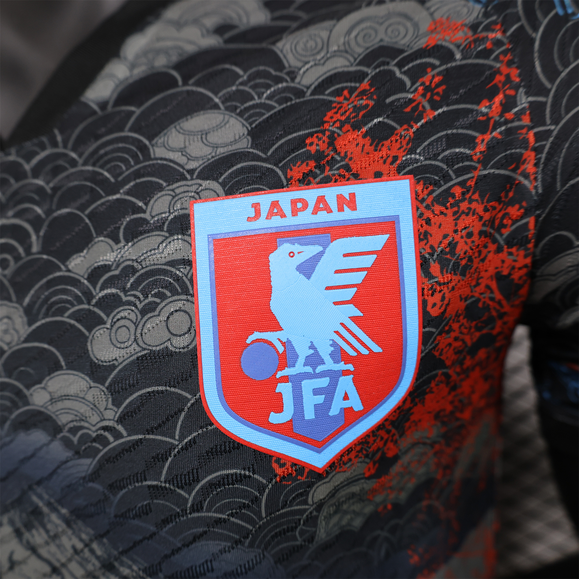 Japan 2024 Fuji Mountain Special Edition Black Jersey - Player Version - UnitedFutballJersey