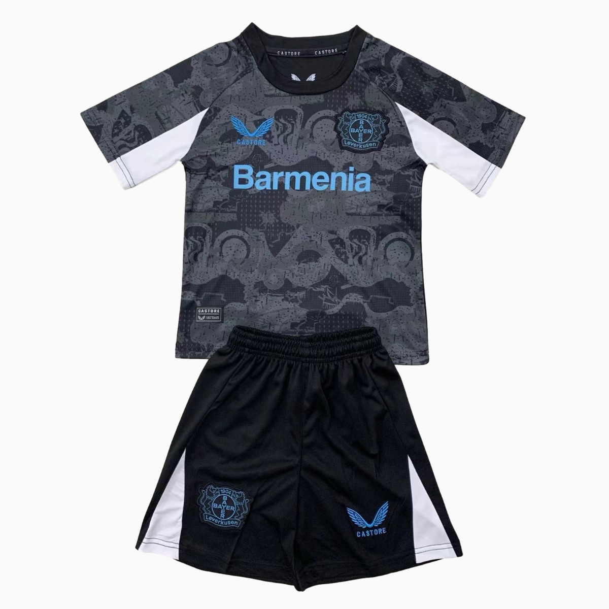Bayer 04 Leverkusen 24-25 Third Kids Kit - UnitedFutballJersey
