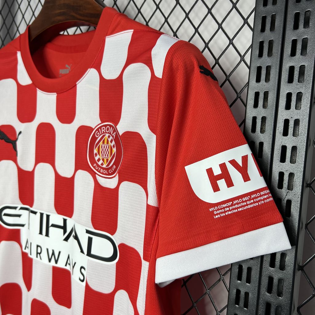 Girona 24-25 Home Stadium Jersey - Fans Version - UnitedFutballJersey