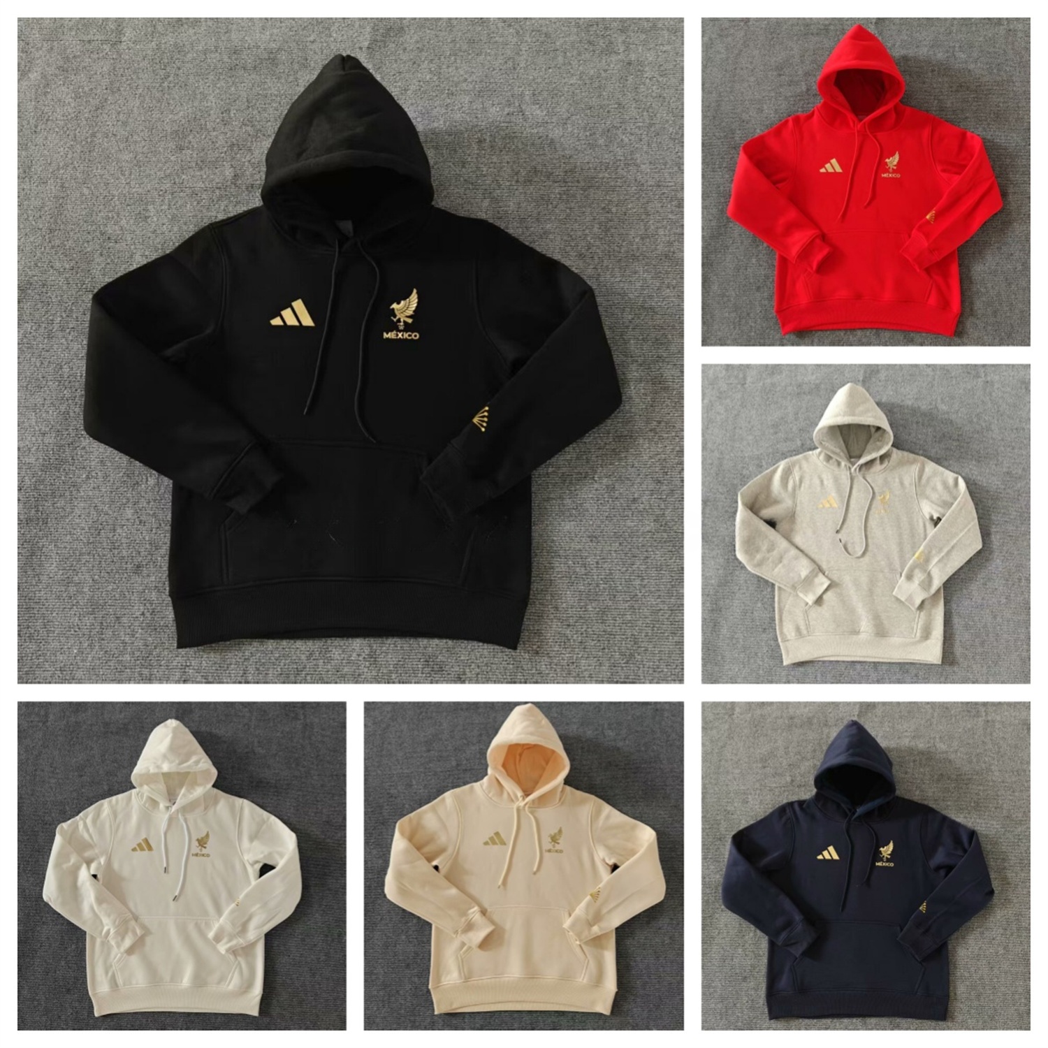 Mexico 2025 Gold Cup Black Special Edition Unisex Pullover Hoodie - UnitedFutballJersey