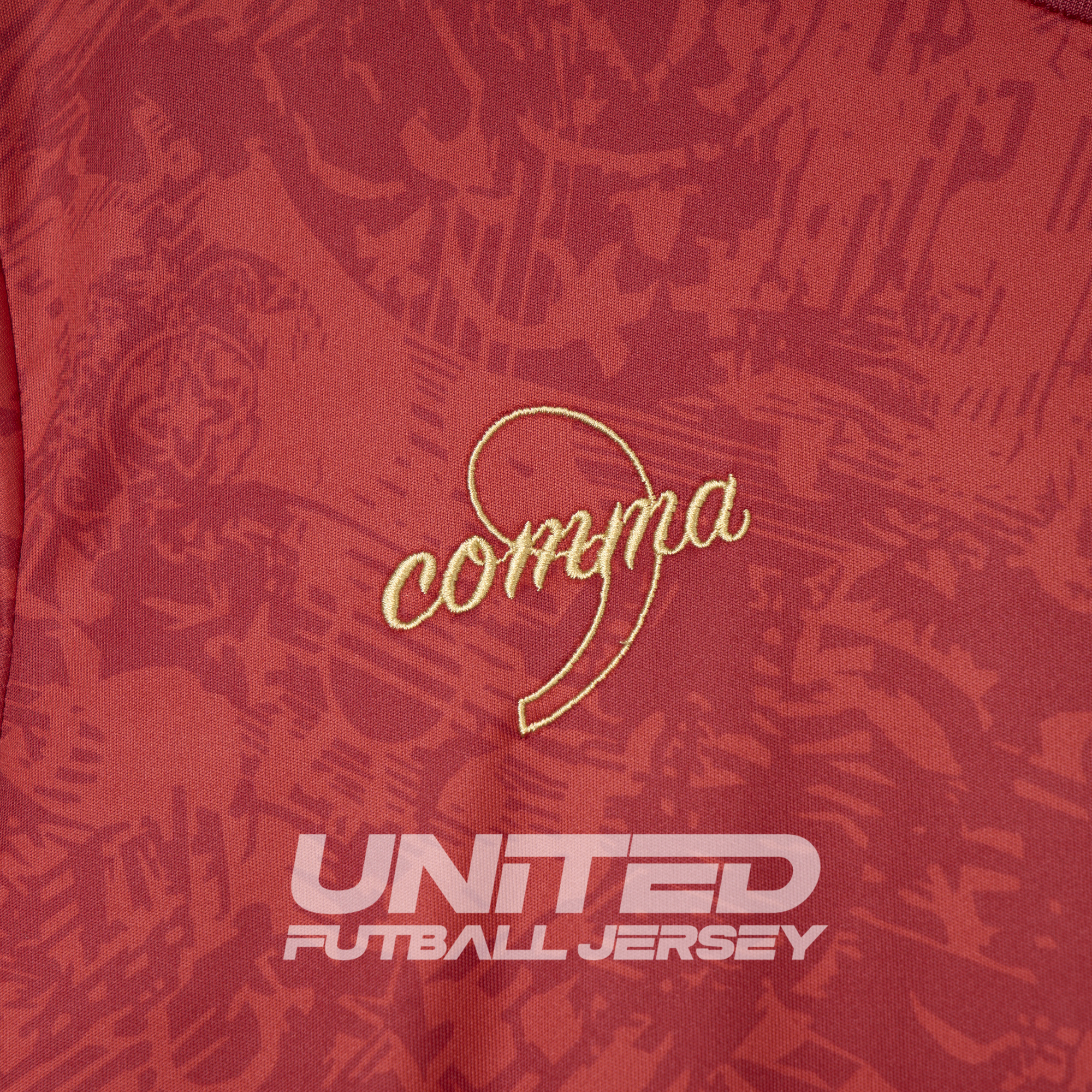 Spain 2024-25 COMMA Red Special Edition Jersey - Fans Version - UnitedFutballJersey