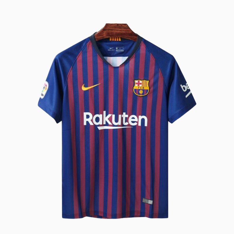 B.A.R.S.A Retro 18-19 Home Stadium Jersey - UnitedFutballJersey