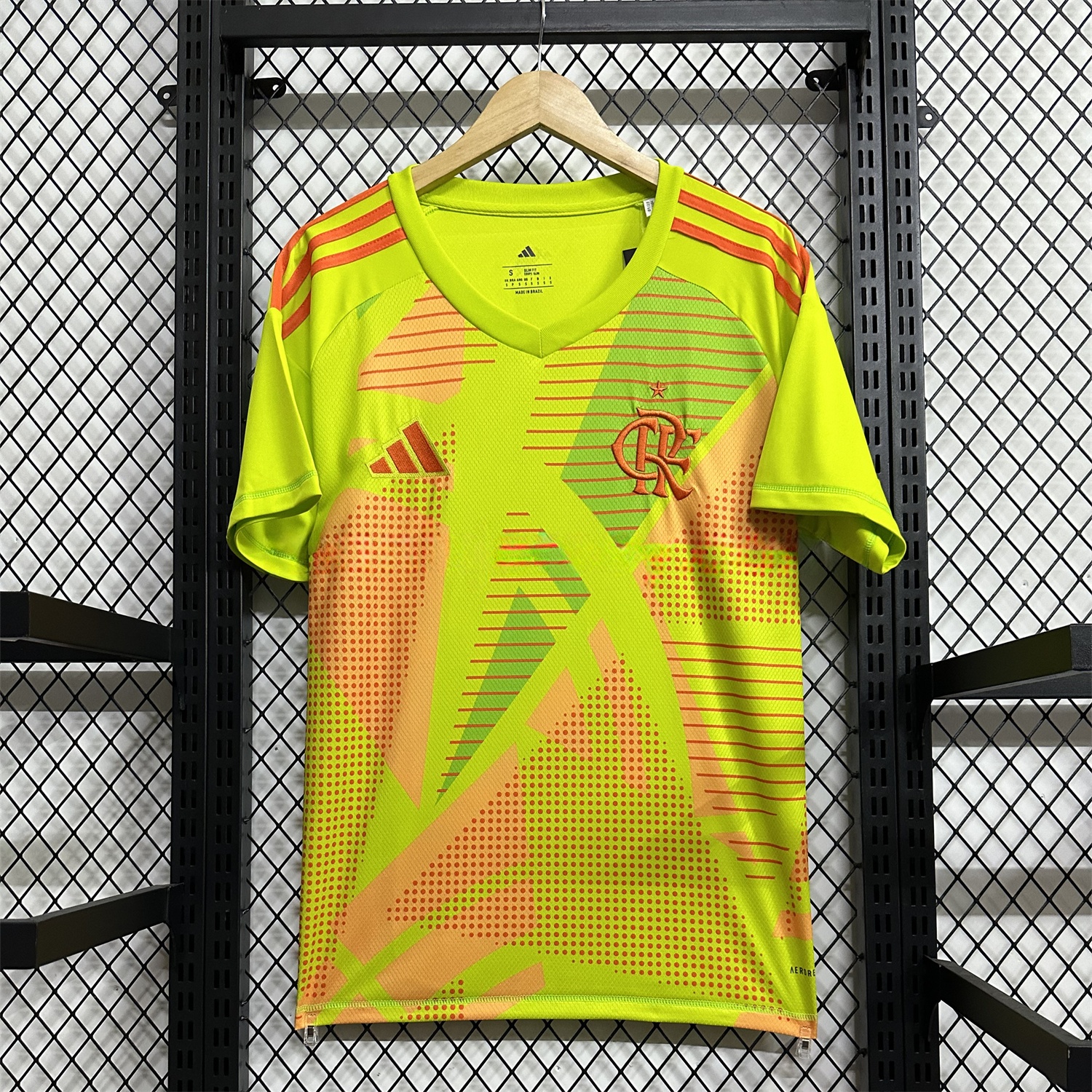 Flamengo 25-26 Yellow Green Goalkeeper Jersey - Fans Version - UnitedFutballJersey