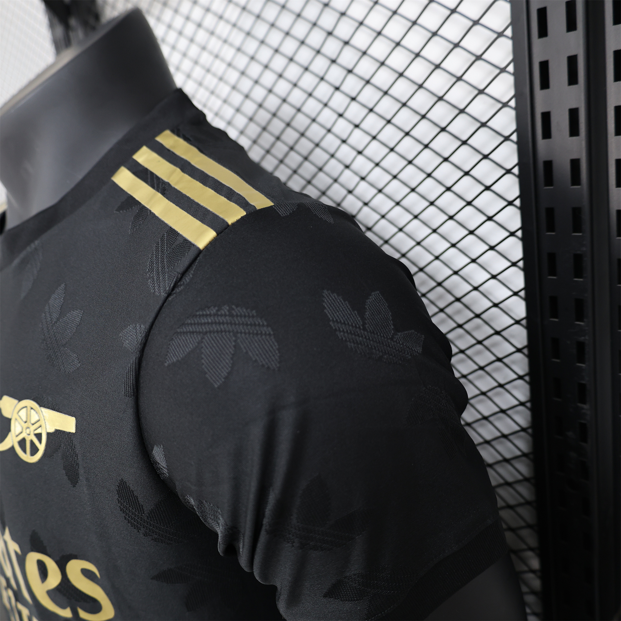 Arsenal 24-25 Black Gold Special Edition Jersey - Player Version - UnitedFutballJersey