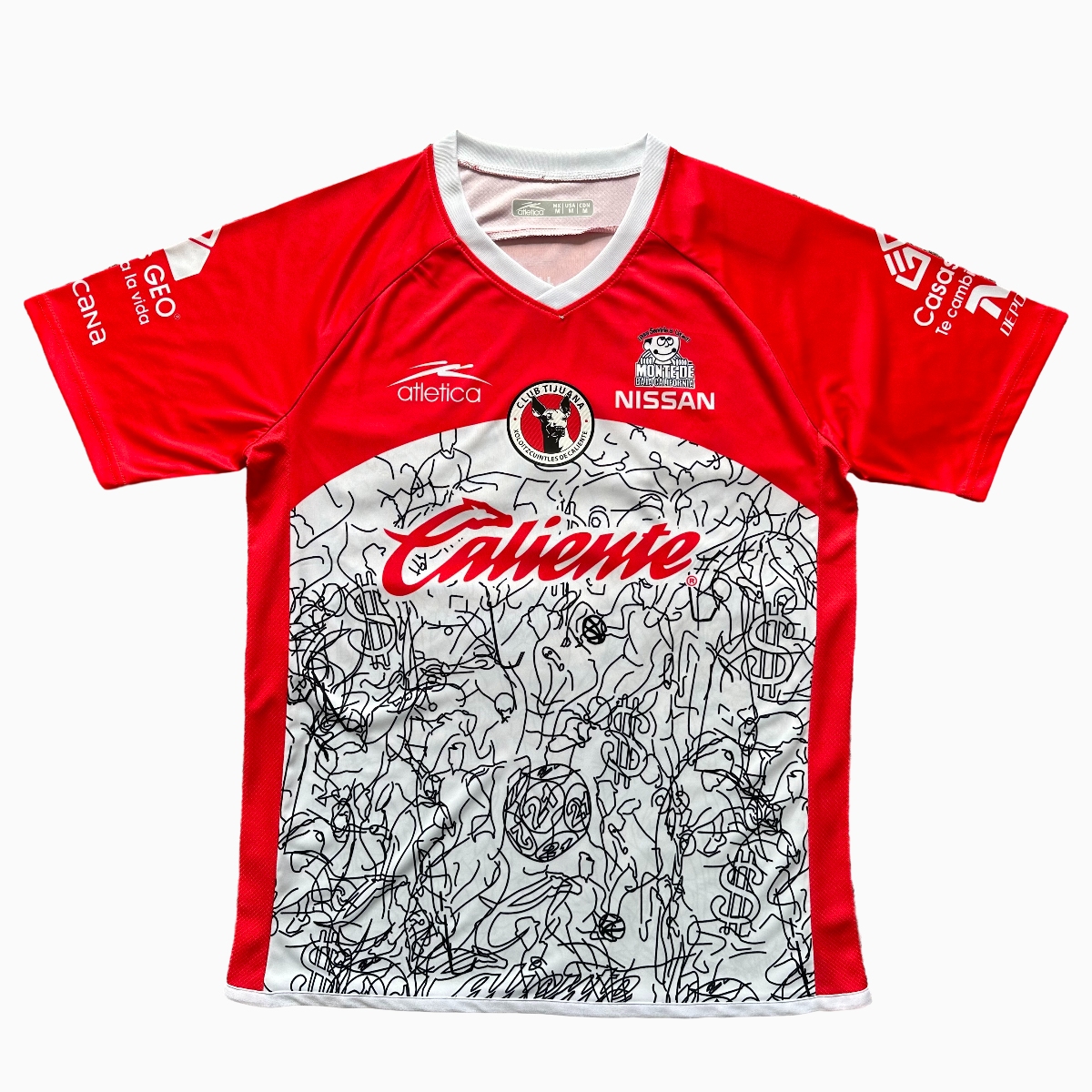 Club Tijuana 24-25 Red Special Edition Jersey - Fans Version - UnitedFutballJersey