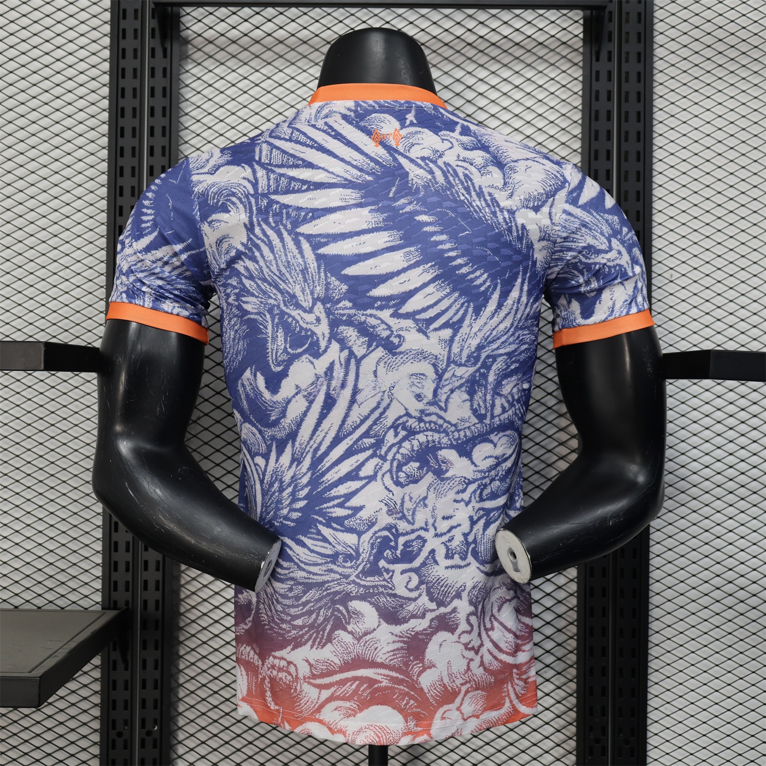 Liver.pool 25-26 Orange and Blue Liver.pool Bird Special Edition Jersey - Player Version - UnitedFutballJersey