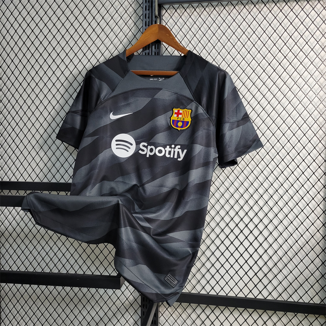 B.A.R.S.A 23/24 Black Goalkeeper Jersey - Fans Version - UnitedFutballJersey