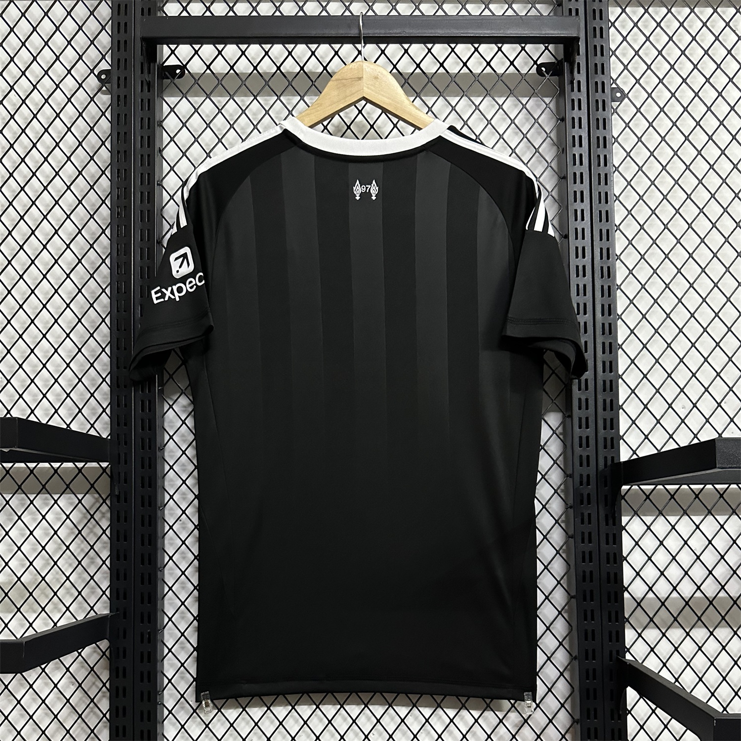Liver.pool 25-26 Black Trefoil Goalkeeper Jersey - Fans Version - UnitedFutballJersey