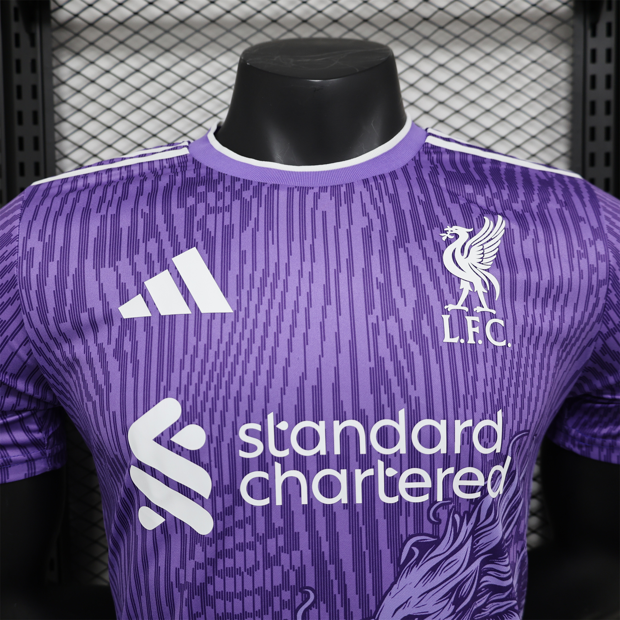 Liver.pool 24-25 Purple Liver.pool Bird Special Edition Jersey - Player Version - UnitedFutballJersey