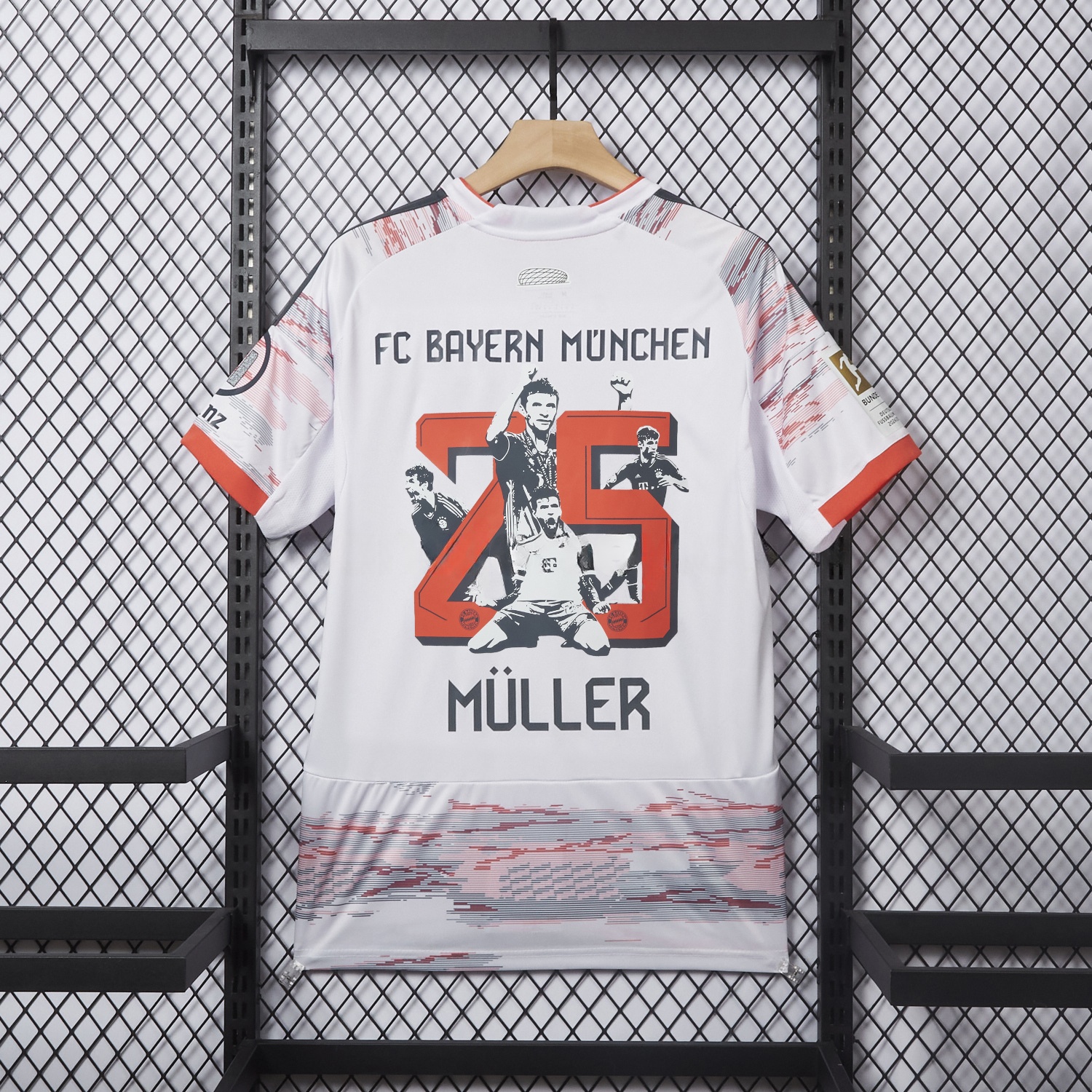 【MÜLLER 25 Pattern】Bayern Munich 25-26 Away Jersey - Fans Version - UnitedFutballJersey