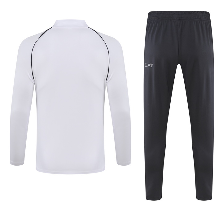 Napoli 23-24 Long Sleeve Training Set White - UnitedFutballJersey