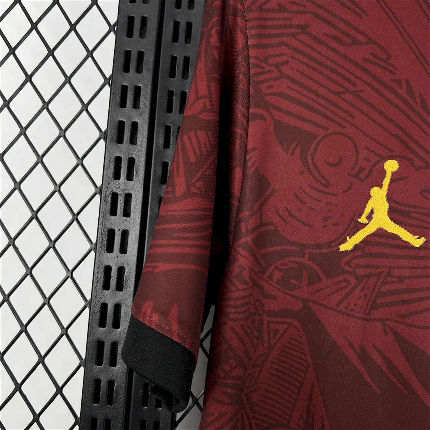 Brazil 25-26 Jordan Maroon Deep Red Special Edition Jersey - Fans Version - UnitedFutballJersey