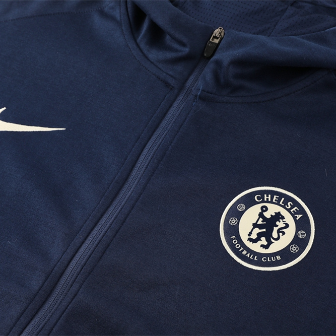C.H.E.L.S.E.A 24-25 Jacket Training Tracksuit - Deep Blue - UnitedFutballJersey