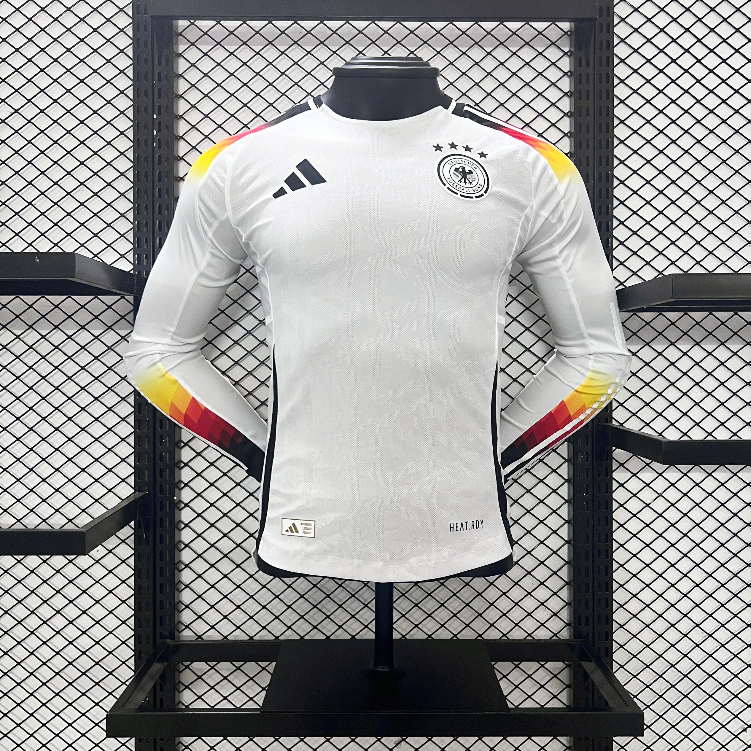 Germany 2024 Home Long Sleeve Jersey - Player Version - UnitedFutballJersey