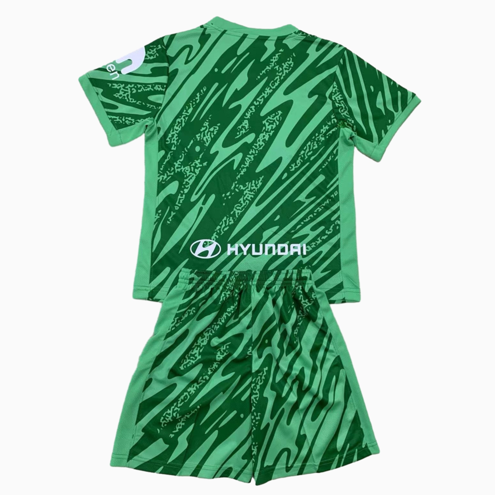Atletico Madrid 24-25 Green Goalkeeper Kids Kit - UnitedFutballJersey