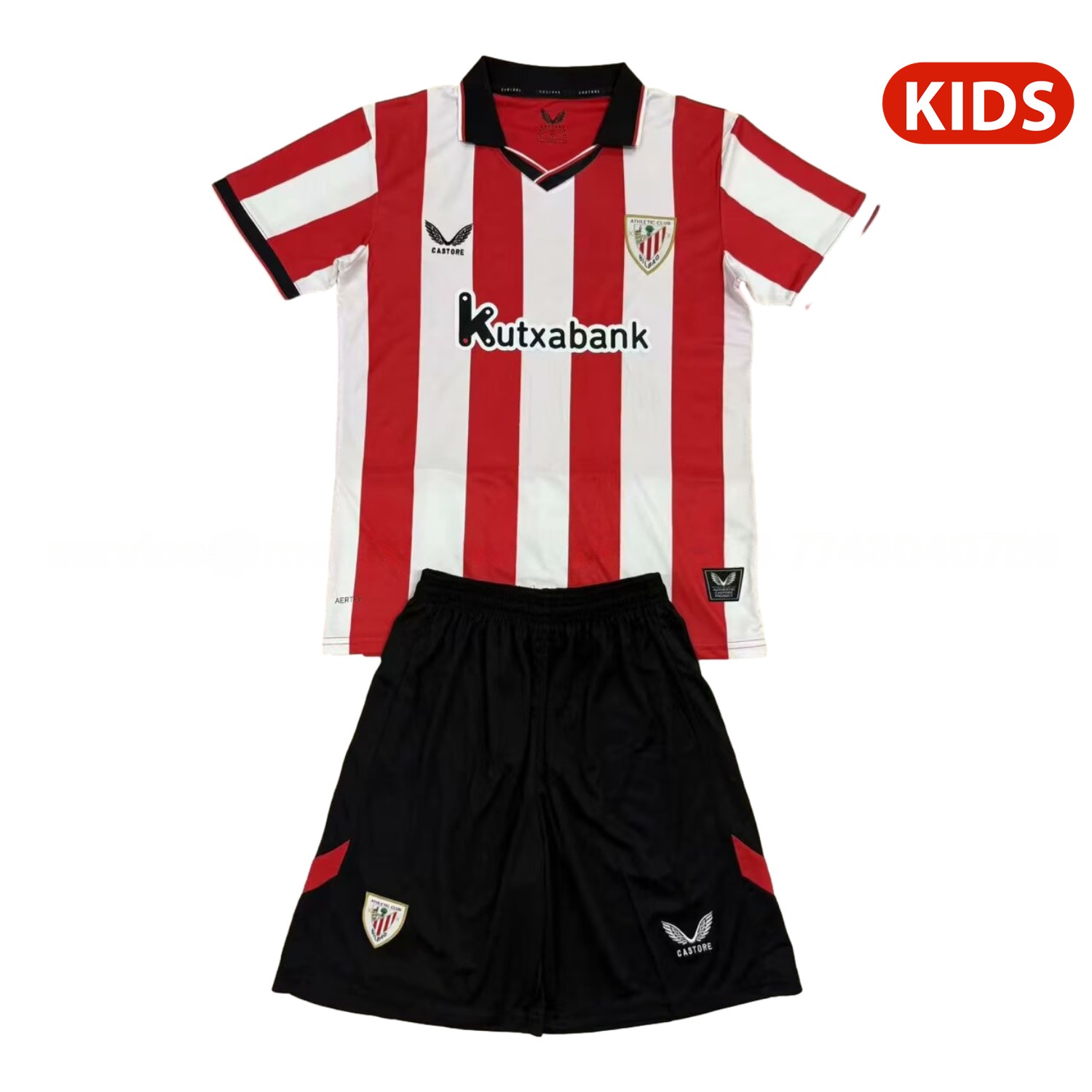 Athletic Bilbao 25-26 Home Kids Kit - UnitedFutballJersey