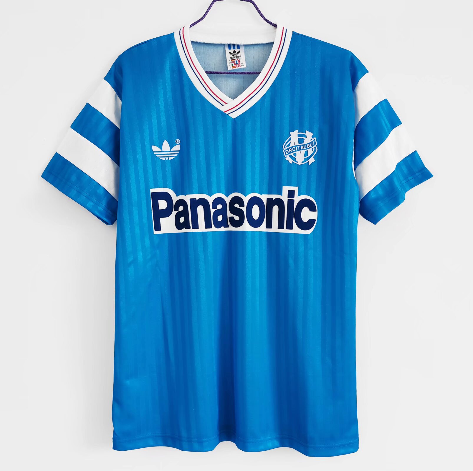 Retro Marseille 1990-91 Away Jersey - UnitedFutballJersey