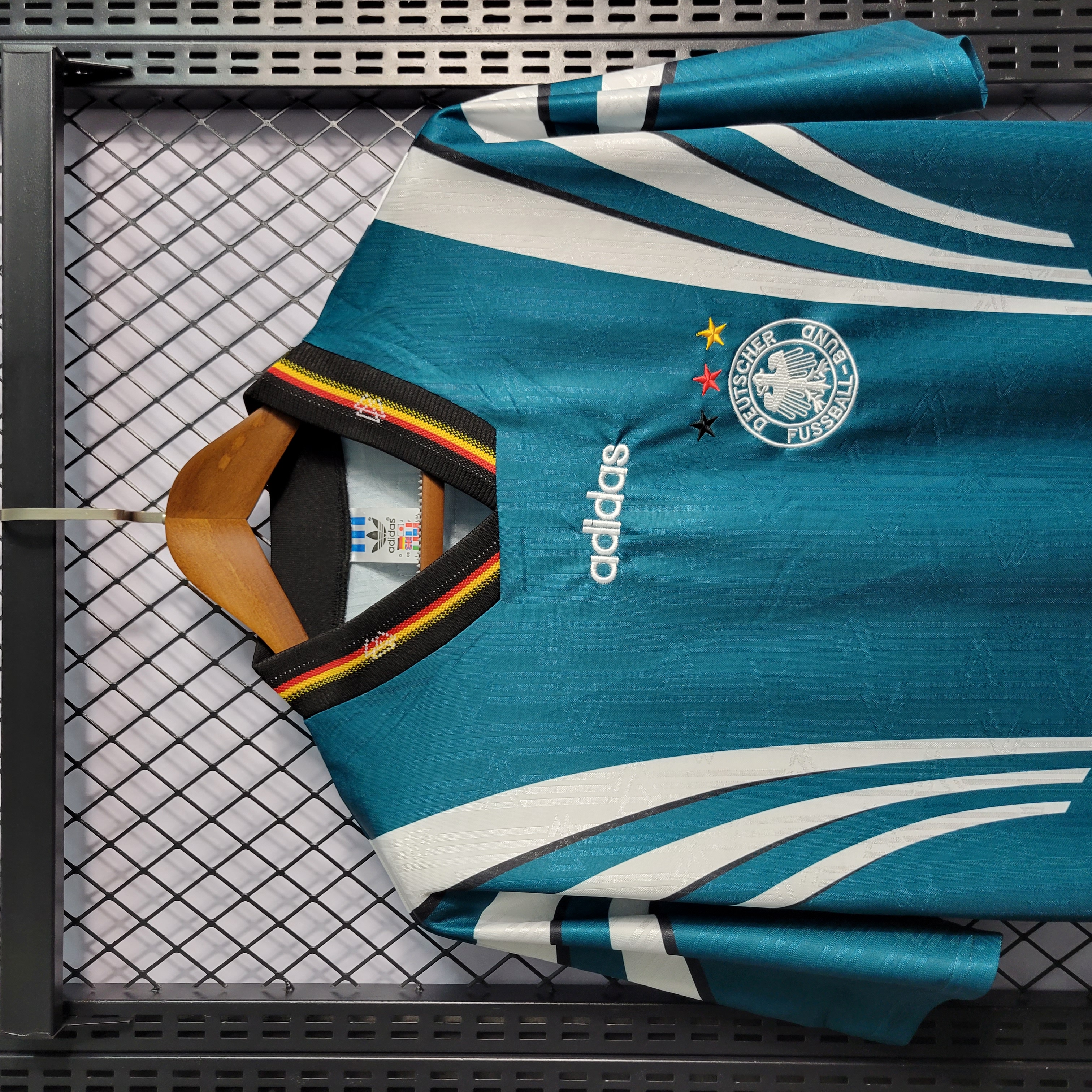 Retro Germany 1996 Away Stadium Jersey - UnitedFutballJersey