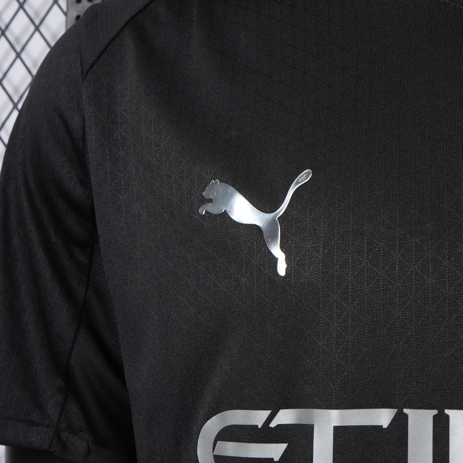 Manchester City 25-26 Away Black Jersey - Player Version - UnitedFutballJersey