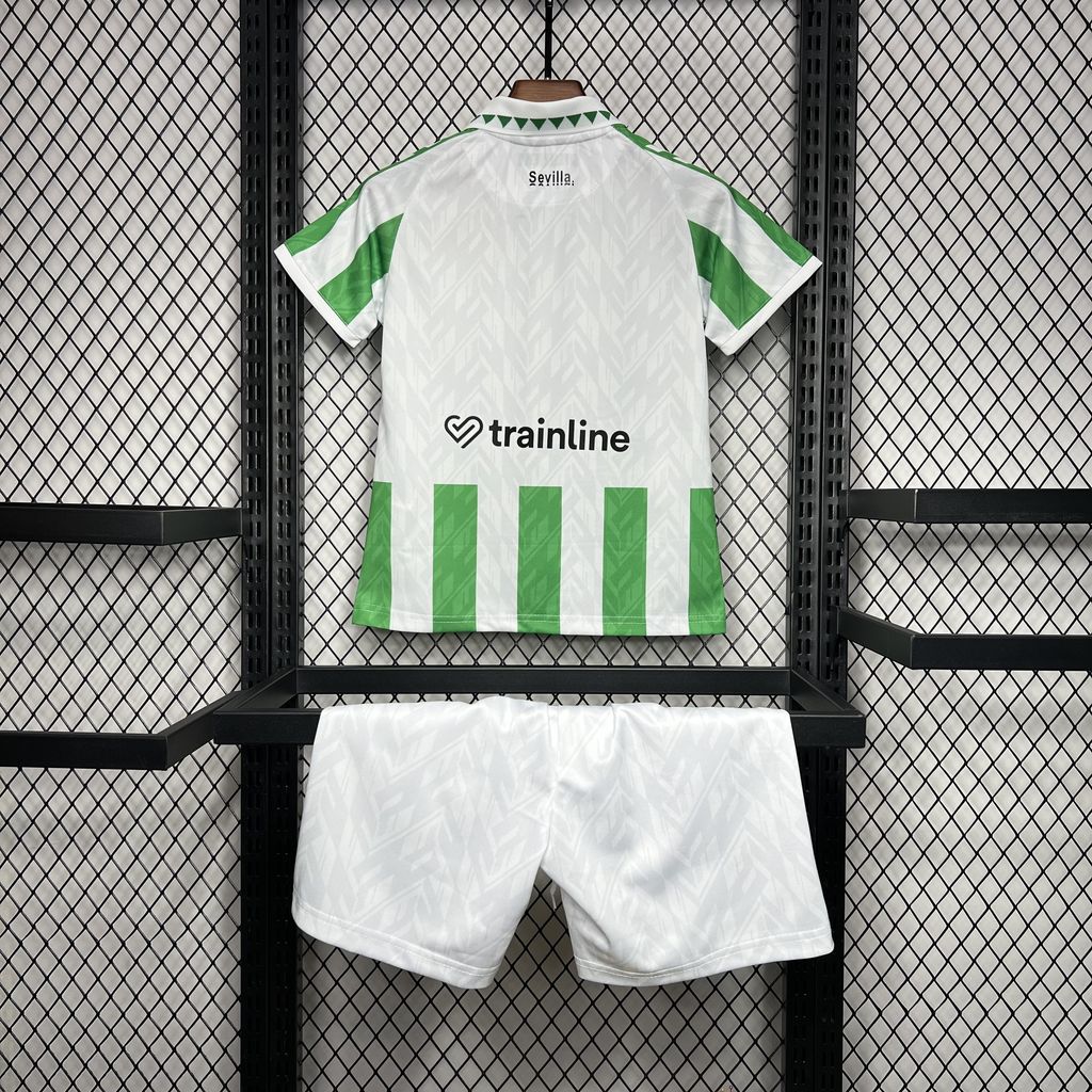 Real Betis 24-25 Home Stadium Kids Kit - UnitedFutballJersey