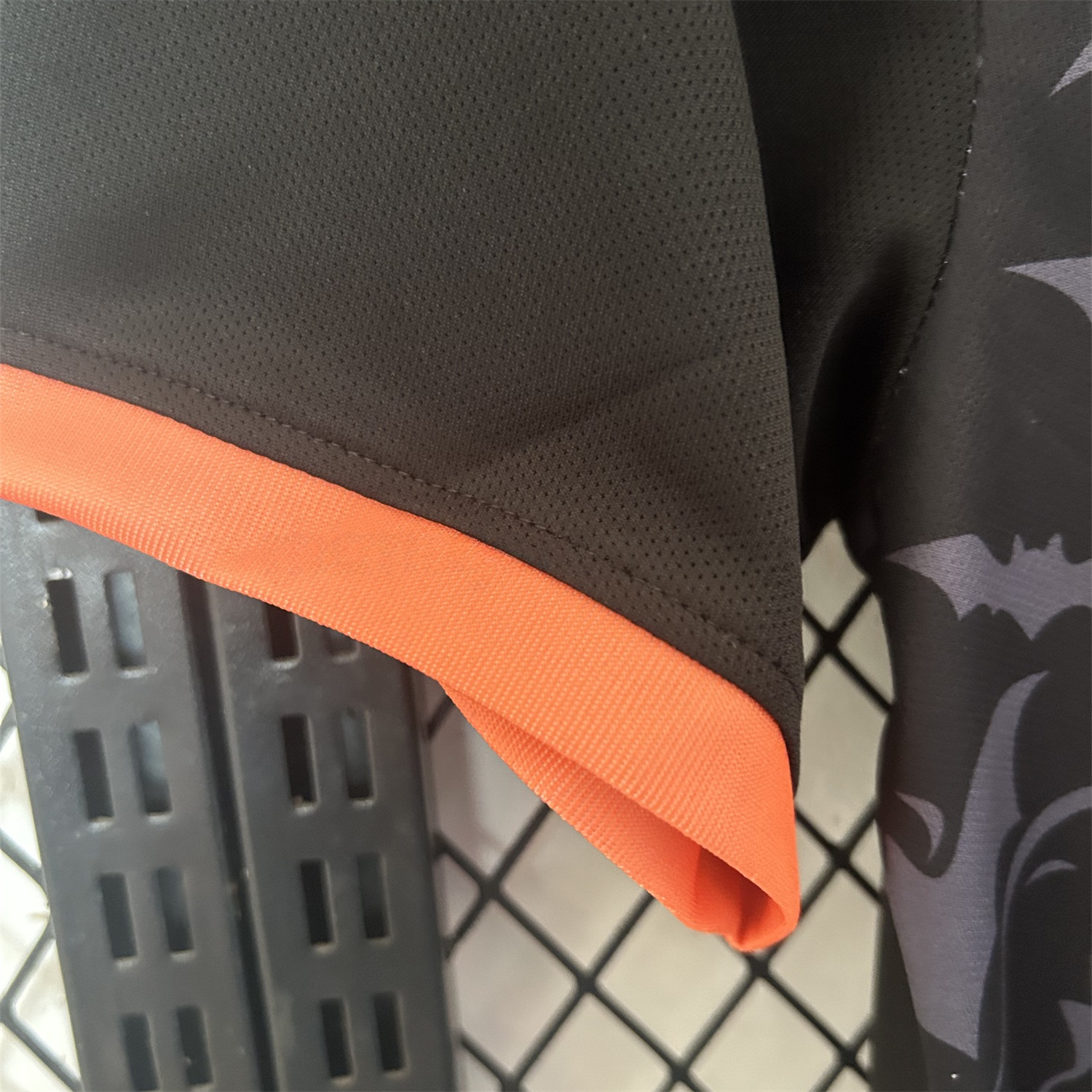 Barcelona 25-26 Halloween Pumpkin Silhouette Black Jersey - Fans Version - UnitedFutballJersey