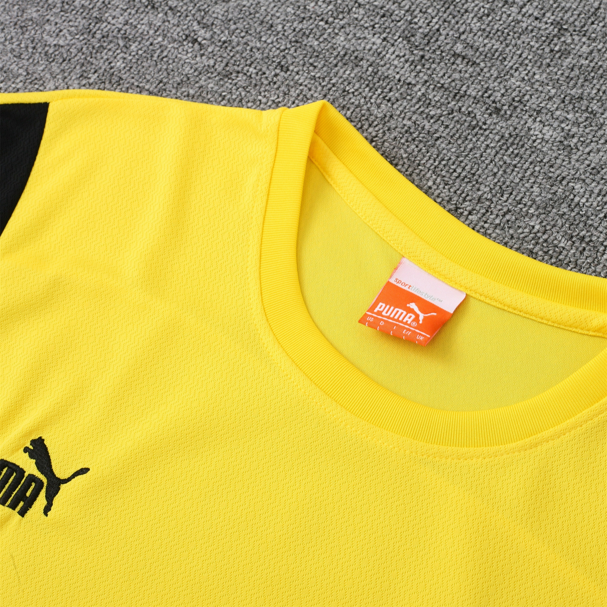 Dortmund 23-24 Short-Sleeve Training Set - Yellow - UnitedFutballJersey