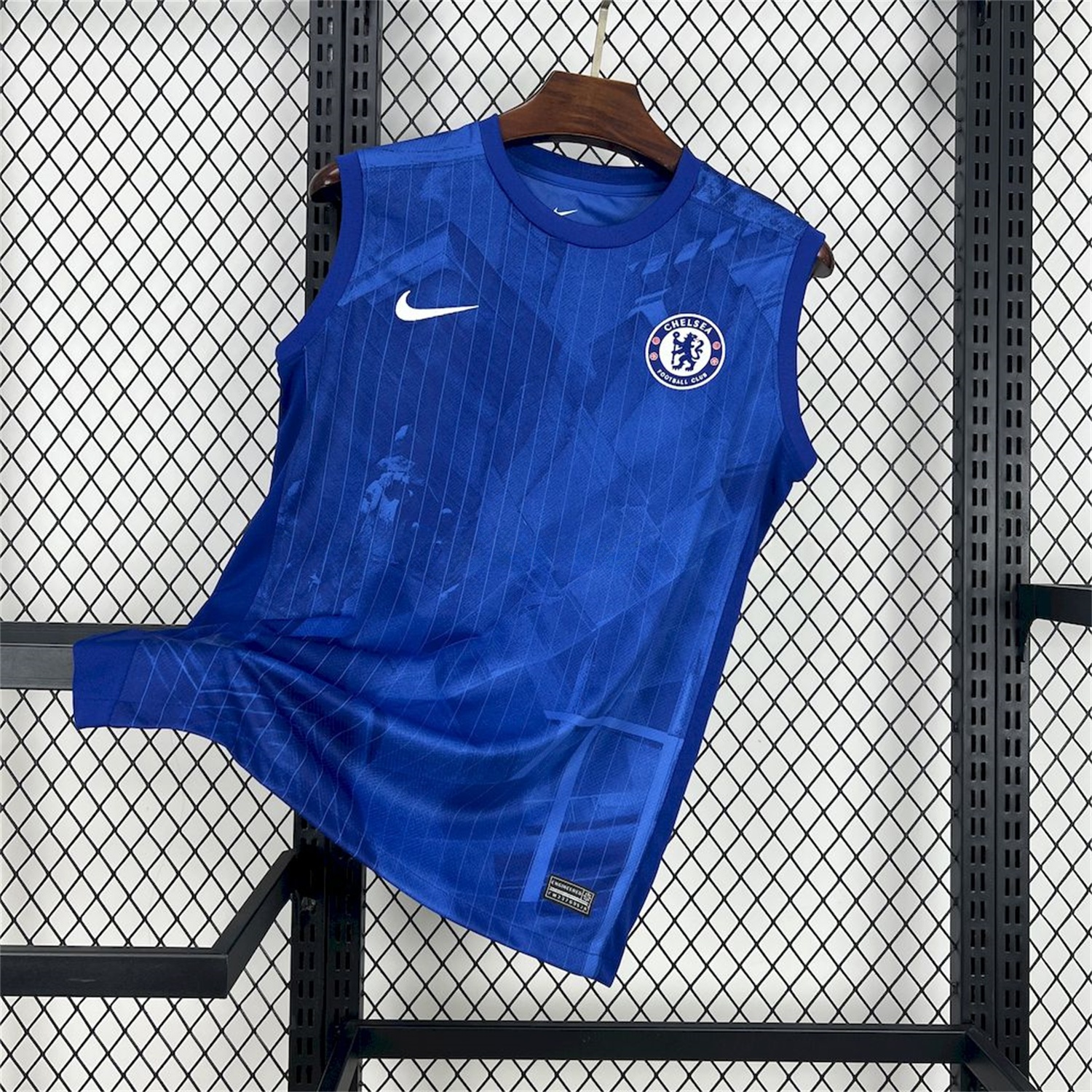 C.H.E.L.S.E.A 25-26 Blue Training Vest - Fans Version - UnitedFutballJersey