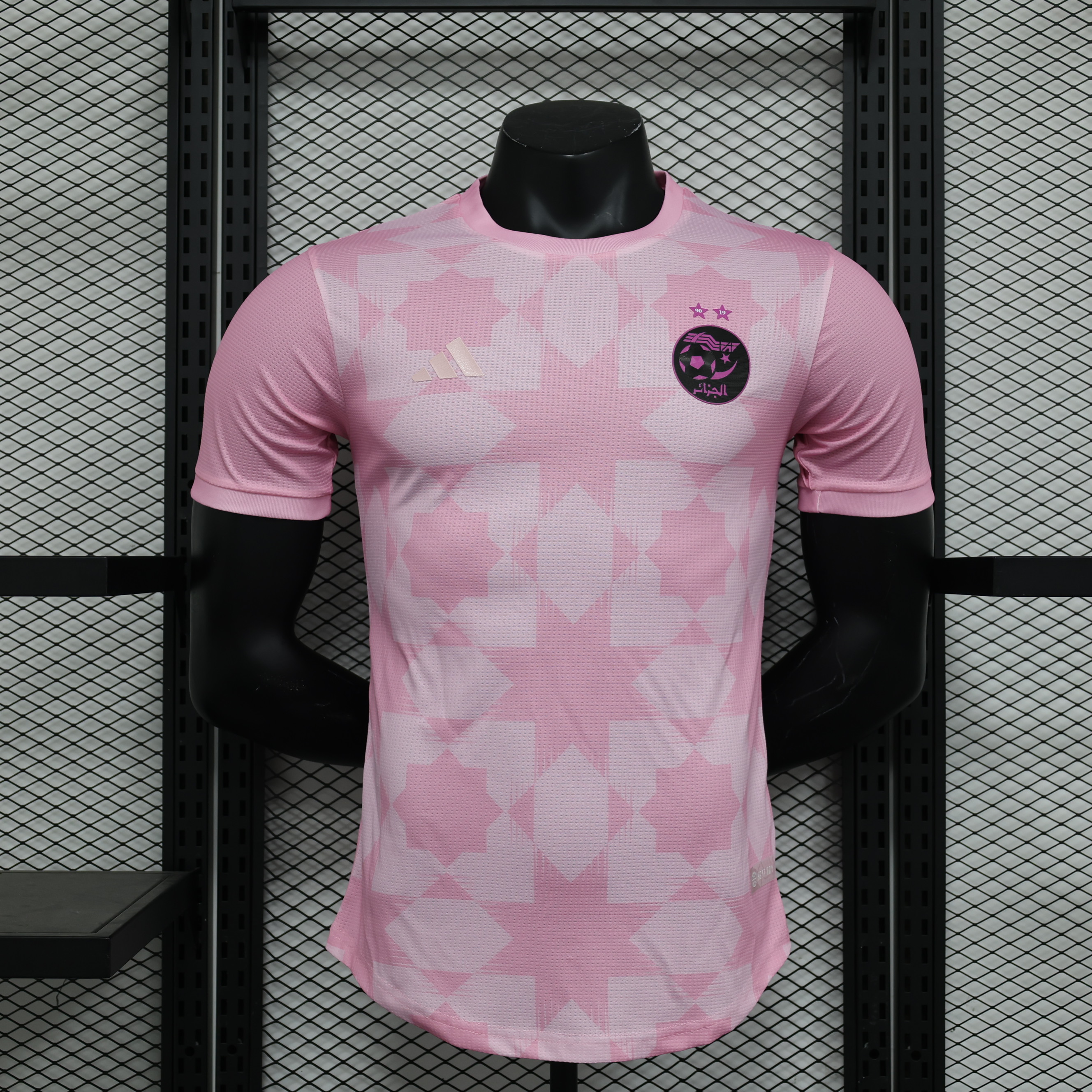 Algeria 23-24 Pink Jersey - Player Version - UnitedFutballJersey