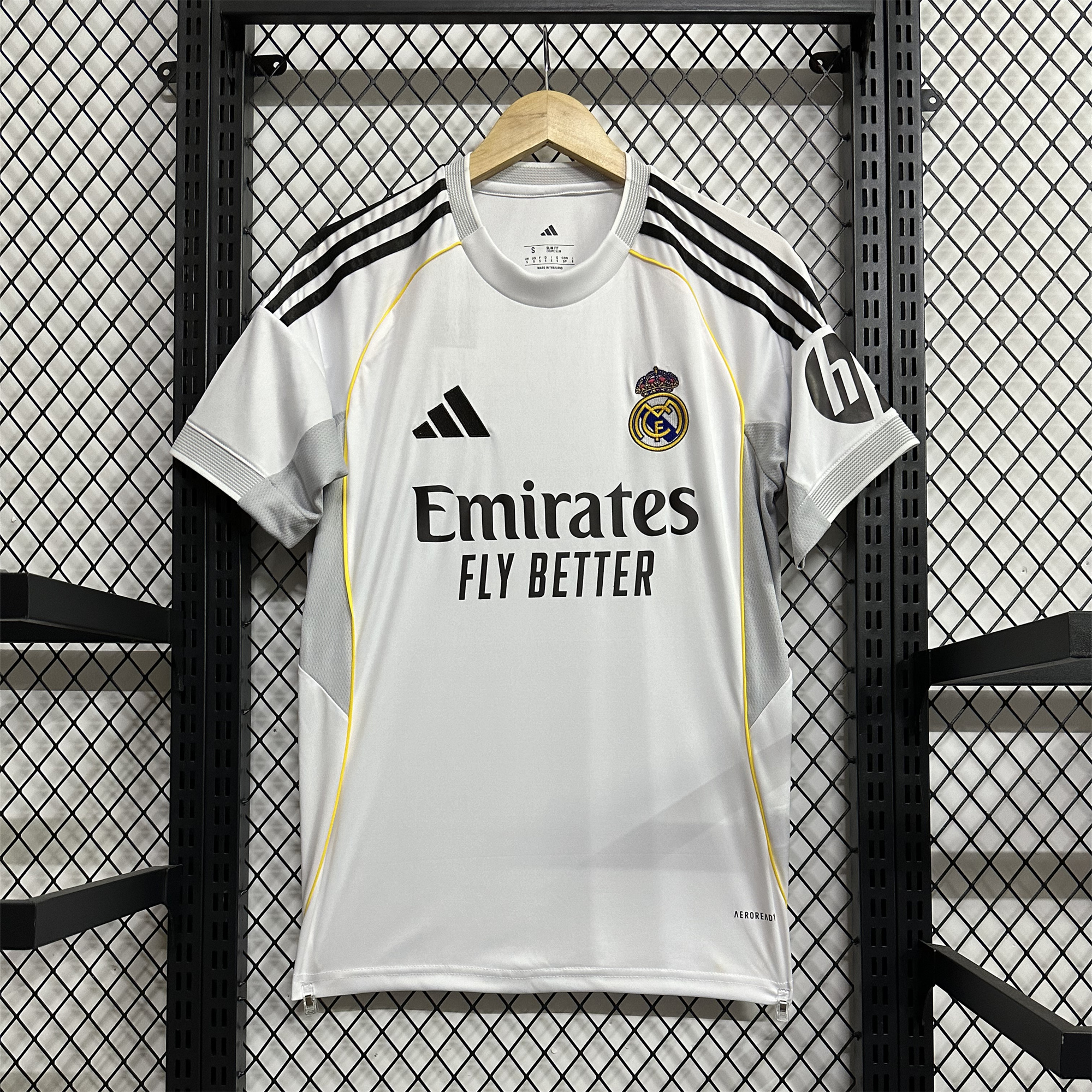 Real Madrid 2025-26 Home Jersey (Informal-release Version) - Fans Version - UnitedFutballJersey