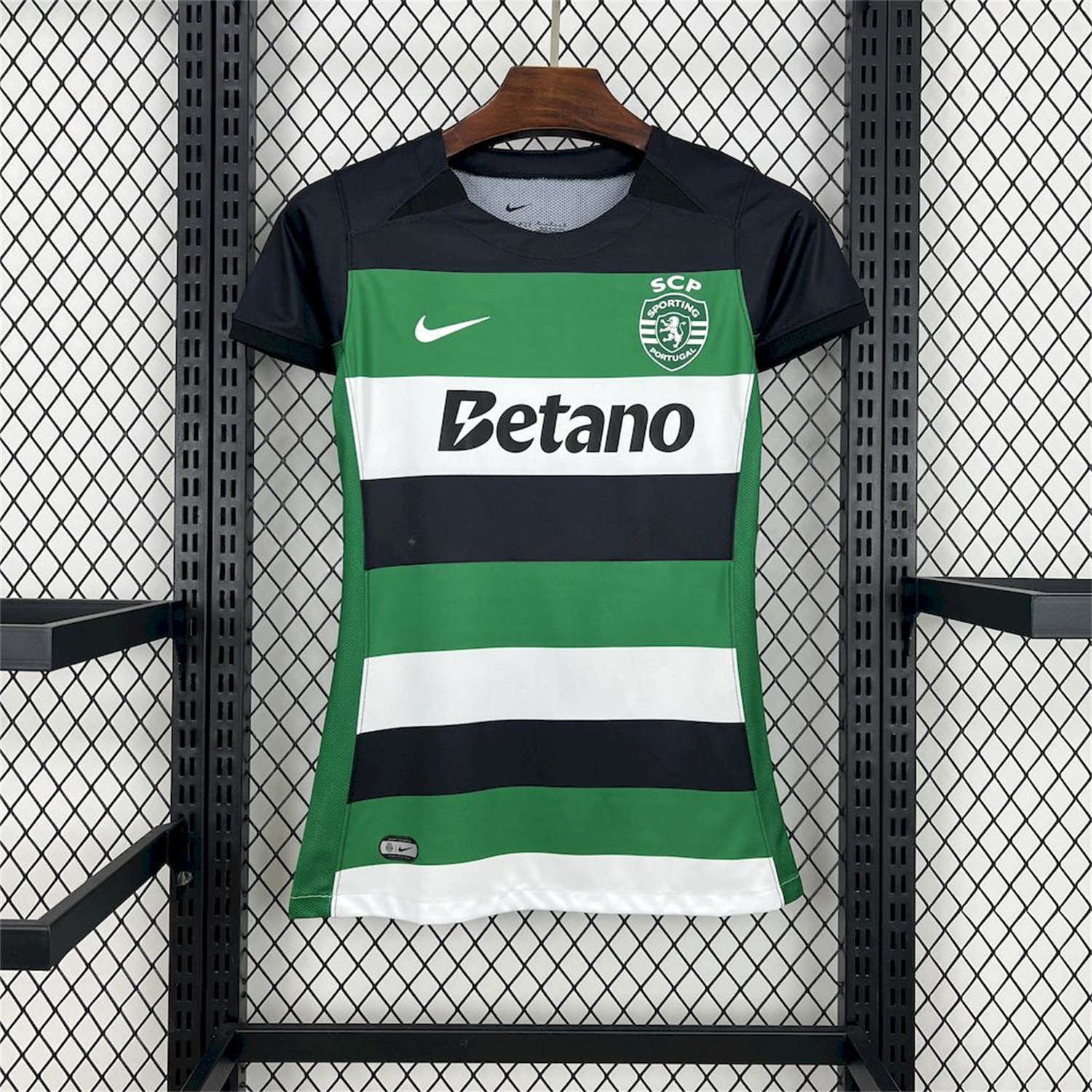 Women's Sporting CP Portugal 24-25 Home Jersey - Fans Version - UnitedFutballJersey