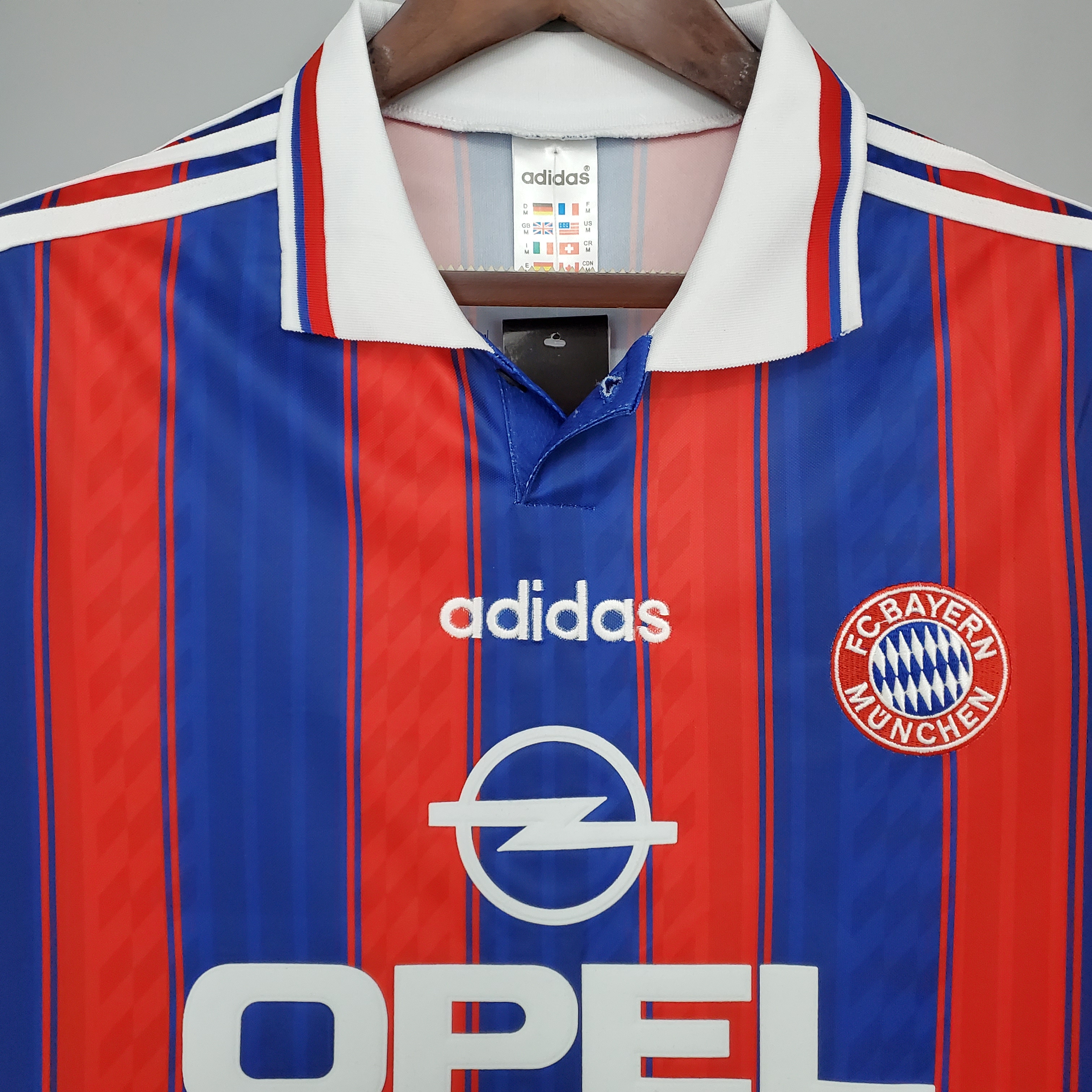 Retro Bayern Munich 95-97 Home Stadium Jersey - UnitedFutballJersey