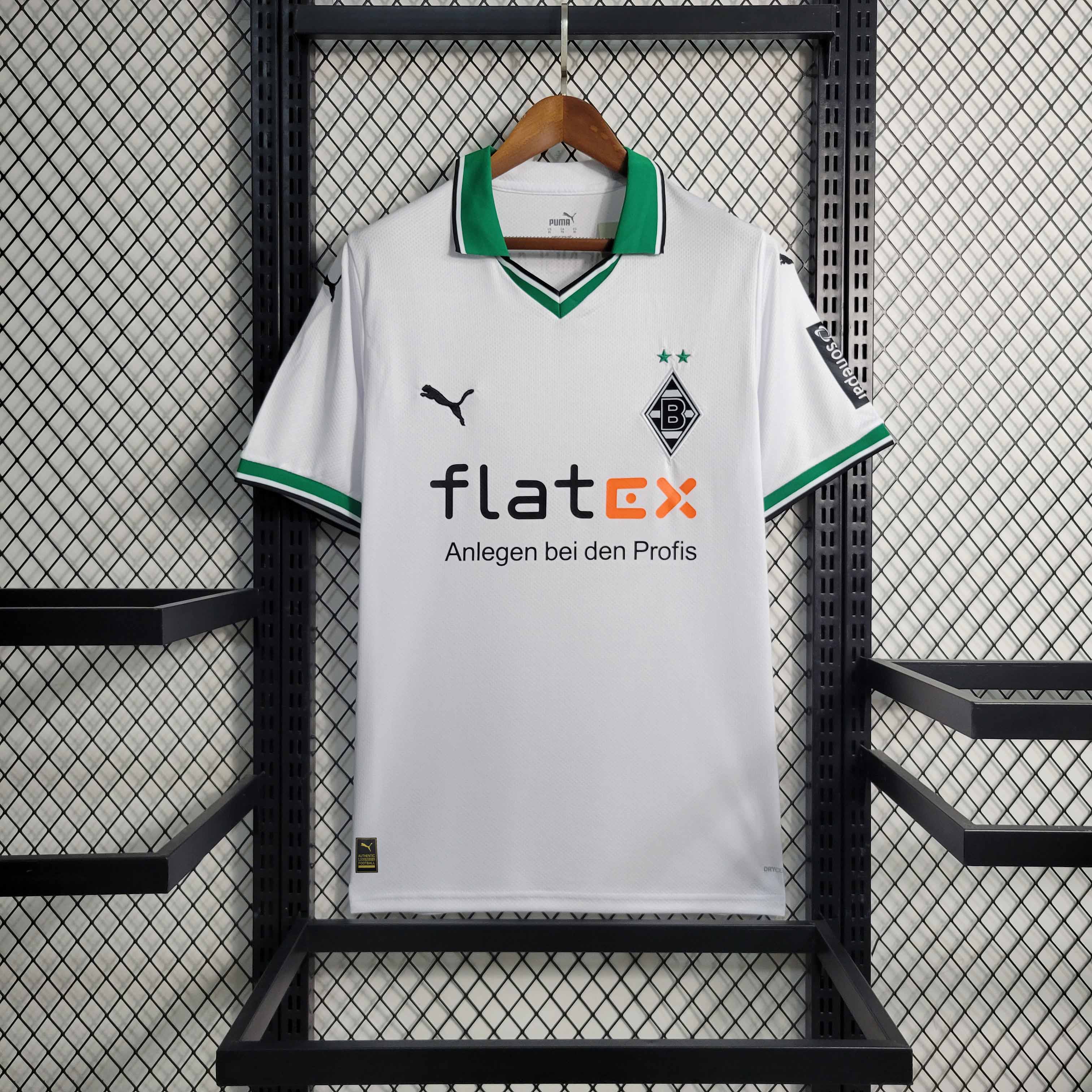 Borussia Mönchengladbach 23-24 Home Stadium Jersey - Fans Version - UnitedFutballJersey