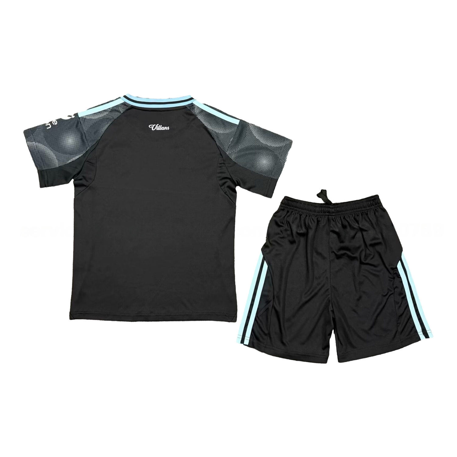 Aston Villa 25-26 Away Kids Kit - UnitedFutballJersey