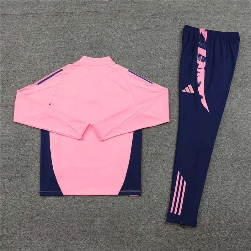 Arsenal 24-25 Long Sleeve Training Set - Pink - UnitedFutballJersey