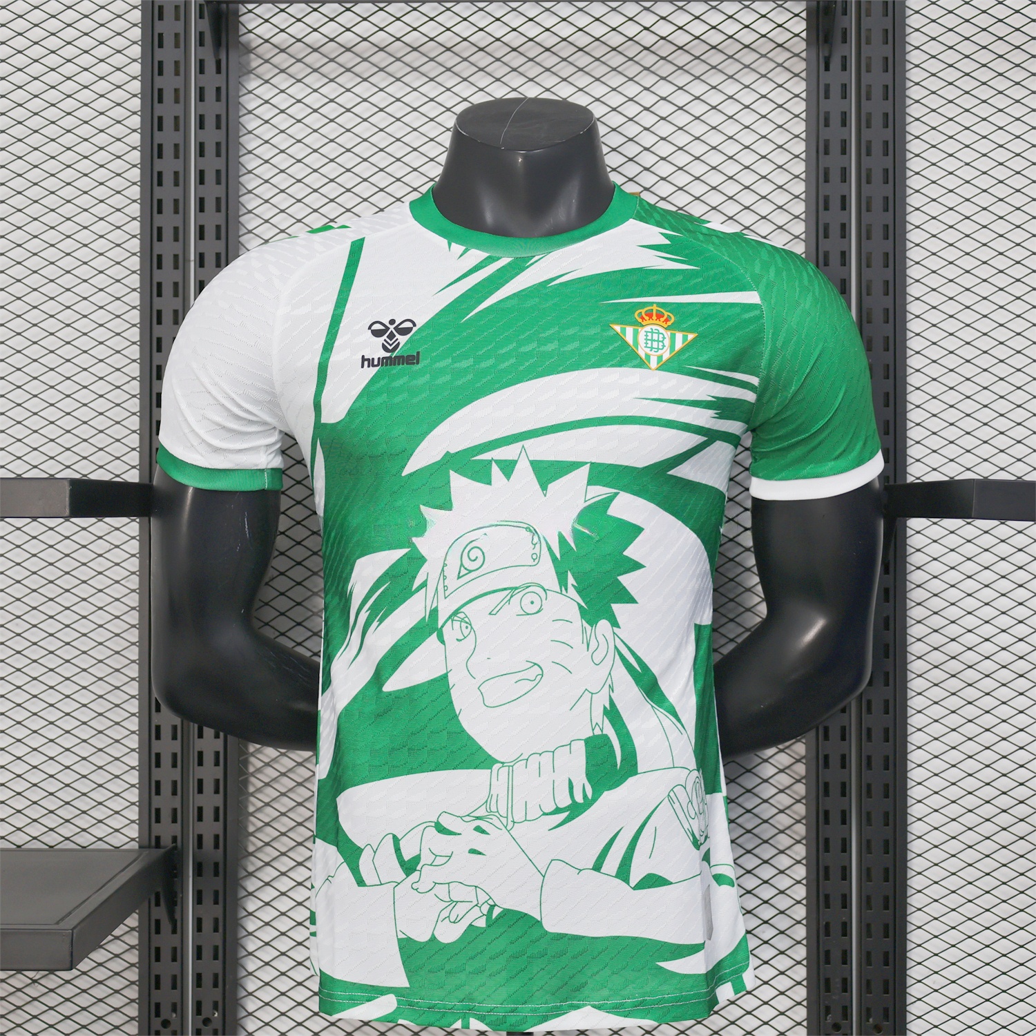 Real Betis 25-26 NARUTO Special Edition Jersey - Player Version - UnitedFutballJersey